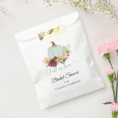 Burgundy Blauer Pumpkin Fall in Liebe Foliage Geschenktütchen (Versiegelt)