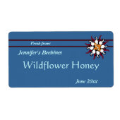 Burgundy Bloral mit Stripes Canning (Vorne)