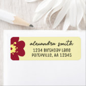 Burgundy Blossom-Adresse (Insitu)