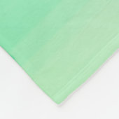 Burgundy Blue Watercolor Poppy Floral Monogram Fleecedecke (Ecke)