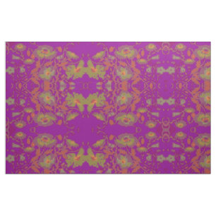 Burgundy-Blumengewebe Stoff
