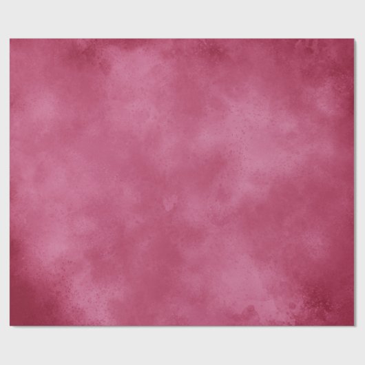 Burgundy Blush Geschenkpapier (Flach)