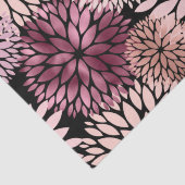 Burgundy Blush Pink Blume Seidenpapier (Detail)