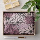 Burgundy Blush Pink Blume Seidenpapier (Geschenk)