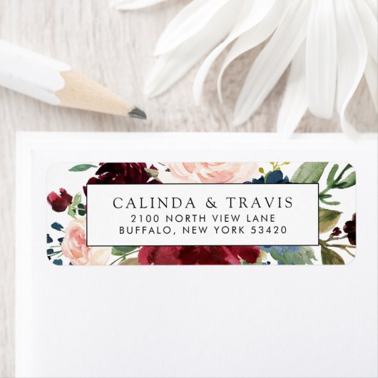 Burgundy Bouquet (Insitu)