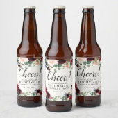 Burgundy Bouquet | Bierflaschenetikett (Flaschen)
