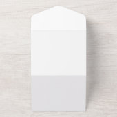 Burgundy Bow verbindet das Brautparty des Knotens All In One Einladung (Außenbereich)