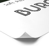 Burgundy Canalbank Poster oder Print (Ecke)