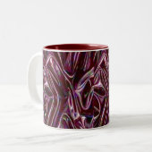 burgundy chrome zweifarbige tasse (Vorderseite Links)