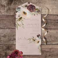 Burgundy Cream Pink Vintag Peonies Pink Kein Abend