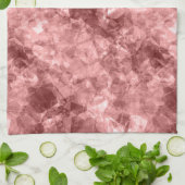 Burgundy Crumpled Textur Geschirrtuch (Gefaltet)