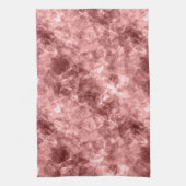 Burgundy Crumpled Textur Geschirrtuch (Vertikal)