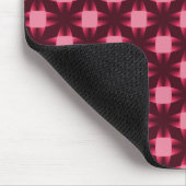 Burgundy Daring Disks Mousepad (Ecke)