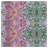 Burgundy Dark Green Stoff (Nahaufnahme)