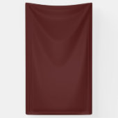Burgundy Deep Red Custom Banner (Vertikal)