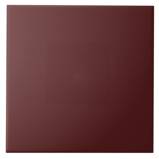 Burgundy Deep Red Custom Fliese (Vorderseite)