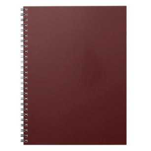 Burgundy Deep Red Custom Notizblock