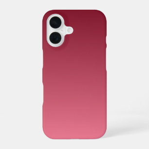 Burgundy Fade iPhone 16 Hülle
