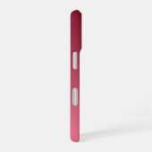 Burgundy Fade iPhone 16 Hülle (Rechte Seite)