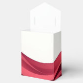 Burgundy Favor Boxes Geschenkschachtel (Geöffnet)