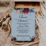 Burgundy Floral 16 . Geburtstag Geburtstagsparty Einladung<br><div class="desc">Diese bordeauxfarbene Blumenfeier 16 . Geburtstag lädt zum 16. Geburtstag ein. Das elegante Boho Design besticht durch die Aquarellmauer,  die Blume in Rosa und Rosa im Schatten mit kunstvoll gepflegten Details.</div>