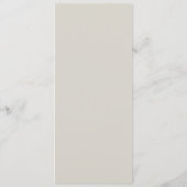 Burgundy Floral Dusty Blue Wedding Menükarte (Rückseite)