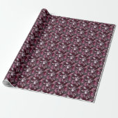 Burgundy Gemstones Geschenkpapier (Ungerollt)