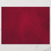 Burgundy Geometric Romantic Watercolor (Rückseite)