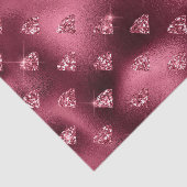 Burgundy Glam Foil Diamond Seidenpapier (Ausschnitt)