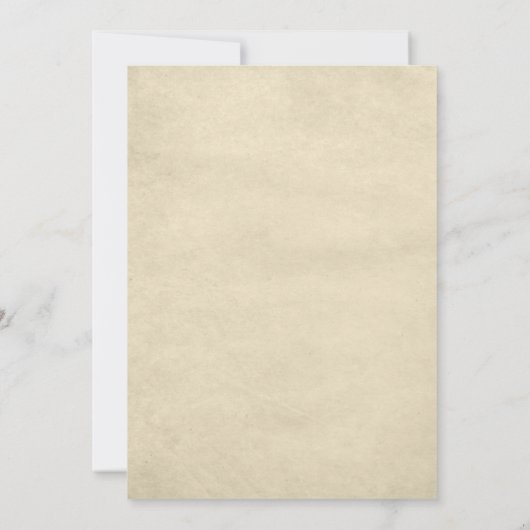 Burgundy Gold Alice im Wunderland Wedding Save The Date (Rückseite)