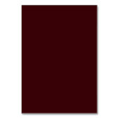 Burgundy Gothic White Roses Wedding Table Numbers Tischnummer (Rückseite)