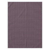 Burgundy & Gray Floral Quilt Tischdecke (Vorderseite)