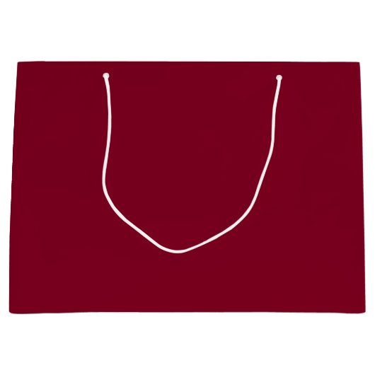 Burgundy Große Geschenktüte (Vorderseite)