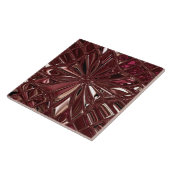 Burgundy Keramik Tile Fliese (Seite)