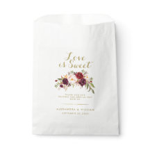 Burgundy Liebe ist eine süße Rustikale Hochzeit