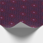 Burgundy Luxurious Wrapping Paper Geschenkpapier (Ecke)