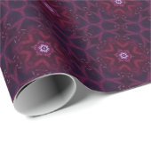Burgundy Luxurious Wrapping Paper Geschenkpapier (Rolleneckpunkt)