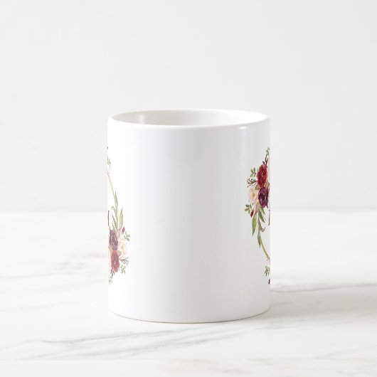 Burgundy-Mama Kaffeetasse (Mittel)