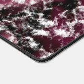 Burgundy Marble Abstrakt Schreibtischunterlage (Ecke)