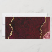 Burgundy Marbour Gold Geschenkgutschein (Rückseite)