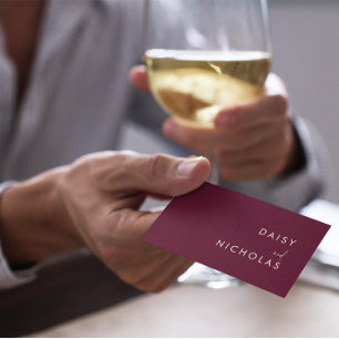 Burgundy Maroon Buchhalter Anwalt Alle Beruflich Visitenkarte