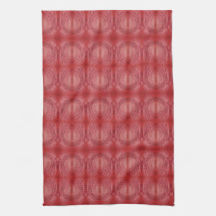 Burgundy Maroon Muster Imitate Batik Küchen Handtü Geschirrtuch