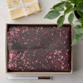 Burgundy Maroon Ruby Red Glitzer Sweet 16. Bride Seidenpapier (Geschenk)