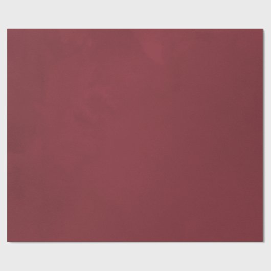 Burgundy Marsala Geschenkpapier (Flach)