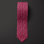 Burgundy Monochrome Paisley Krawatte<br><div class="desc">Diese farbenfrohe Halsbinde verbindet ein traditionelles Paisley-Muster mit einer modernen monochromen Ästhetik und schafft so ein einzigartig auffälliges Design, das sowohl die geschäftliche als auch die lässige Kleidung verbessern kann. Personalisieren Sie mit einem Monogramm, um ein einmaliges Geschenk zu erstellen, das Sie mit Sicherheit beeindrucken wird. Stellen Sie sicher, dass...</div>