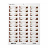 Burgundy Monstera Gold Stardust Botanical (Vorne)