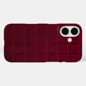 Burgundy-Muster Case-Mate iPhone Hülle (Rückseite (Horizontal))