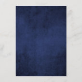 Burgundy Navy Geometric Floral Wedding Menükarte (Rückseite)