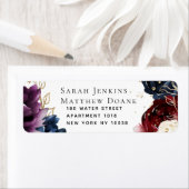 Burgundy Navy - Rücksendeadresse (Insitu)