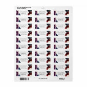 Burgundy Navy - Rücksendeadresse (Vorne)